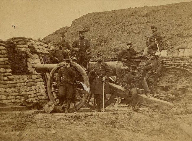 2 soldats pendant le siège de Paris